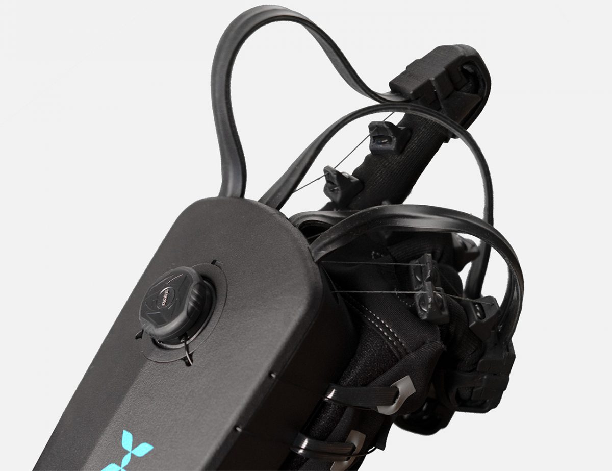 Close up of HaptX Gloves DK2 pointing