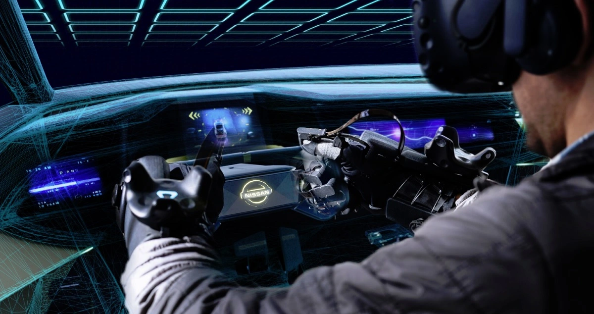 Nissan Leaf & IMS Haptic Simulation
