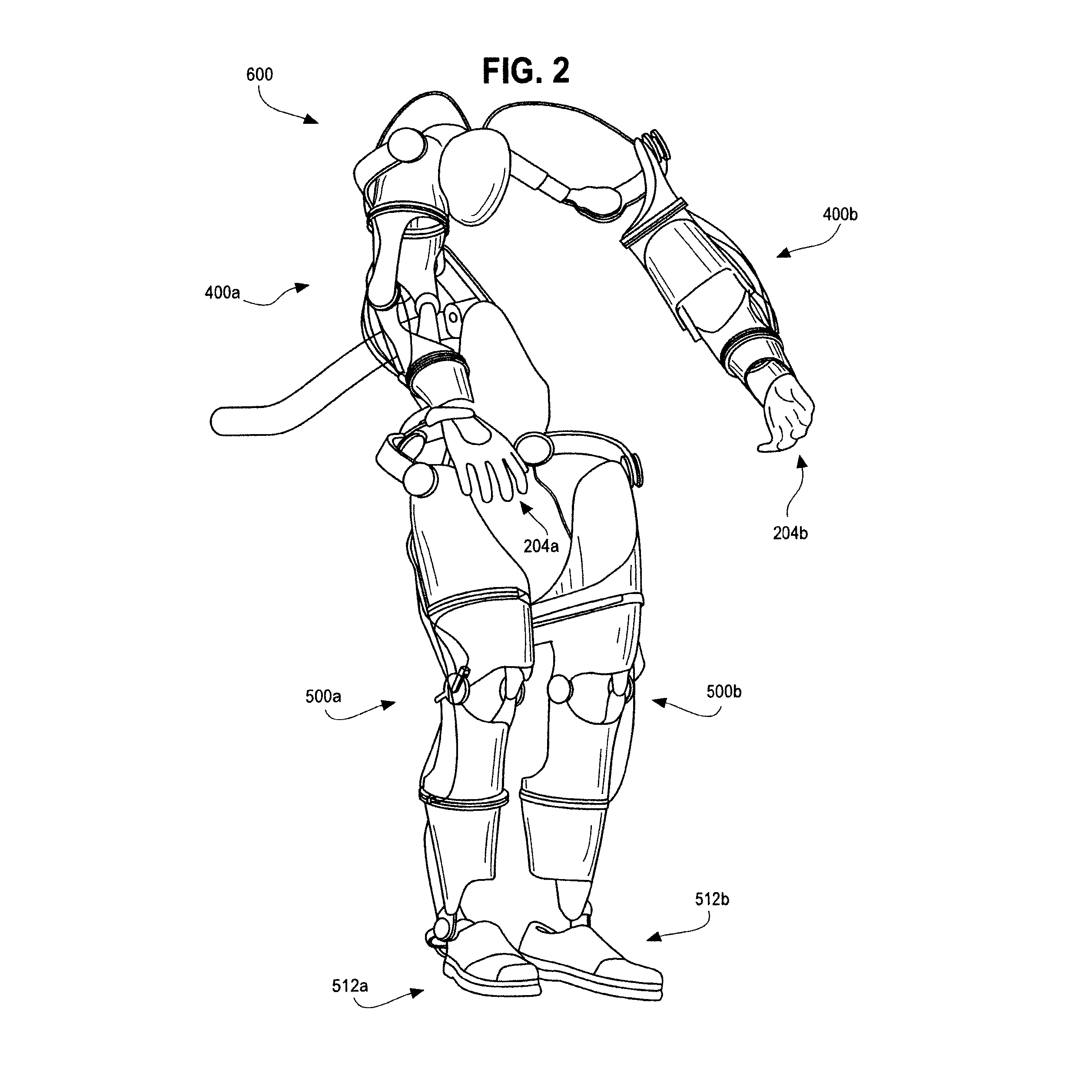 Patent image of the HaptX Suit